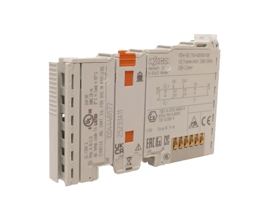 Produktfoto 1 von Wago I/O-System SSI-Geber-Interface | 750-630/000-008