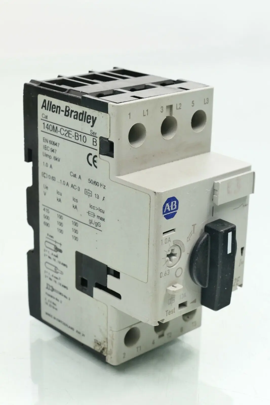 Produktfoto 1 von Allen-Bradley Motorschutzschalter 0,63-1,0A | Ser. B | 140M-C2E-B10