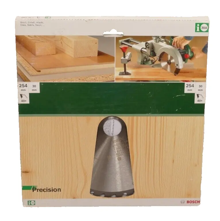 Produktfoto 1 von Bosch 2 609 256 B59 Precision Kreissägeblatt für Holz Ø254x30mm | 2609256B59-879
