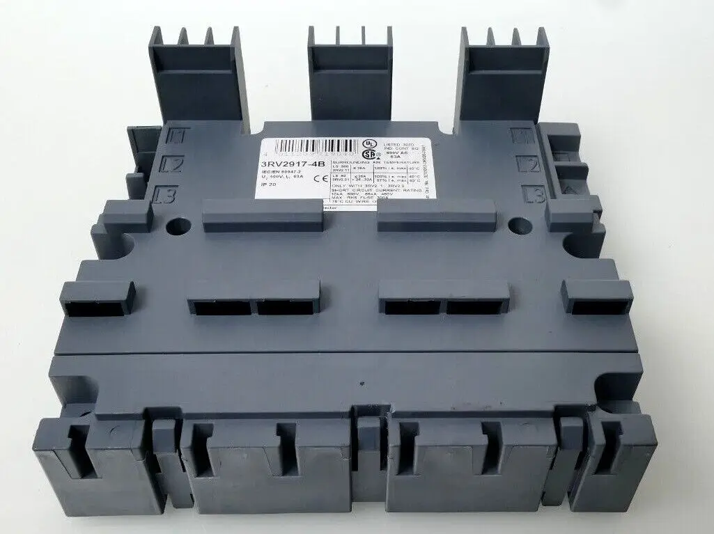 Produktfoto 1 von 2x Siemens SIRIUS Sammelschiene 3RV2 917-4B | E:03 | 3RV2917-4B