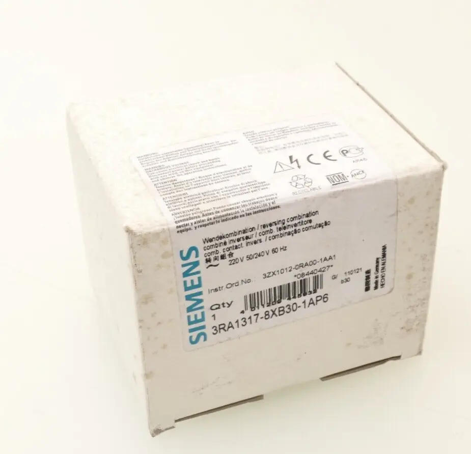 Produktfoto 1 von Siemens Wendekombination 3RA1317-8XB30-1AP6 | 3RA1 317-8XB30-1AP6
