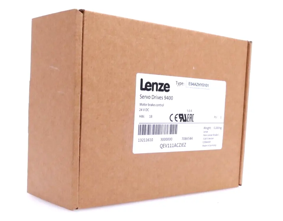 Produktfoto 1 von LENZE Servo Drives 9400 Motor Brake Control E94AZHY0101 | 13211610