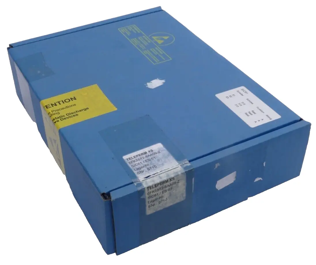 Produktfoto 1 von Siemens TELEPERM XS SIC61 Module 6FK5 512-8AA09-Z | E:01 | 6FK5512-8AA09-Z