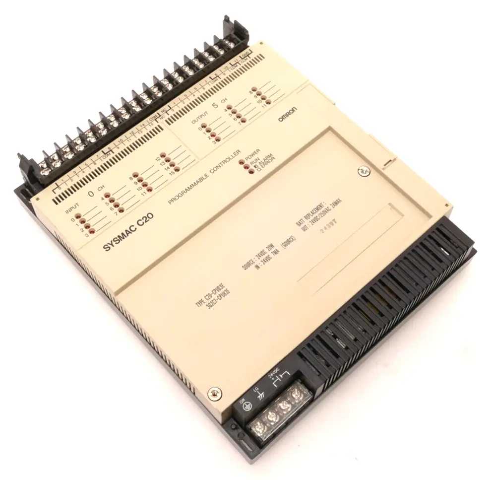 Produktfoto 1 von Omron SYSMAC C20 Programmable Controller 3G2C7-CPU83E | C20-CPU83E