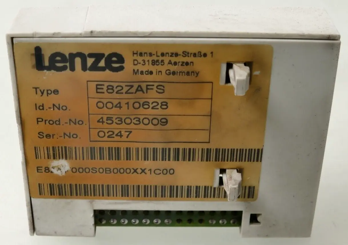 Produktfoto 1 von Lenze Funktionsmodul E82ZAFS | E82AF000S0B000XX1C00 | 00410628