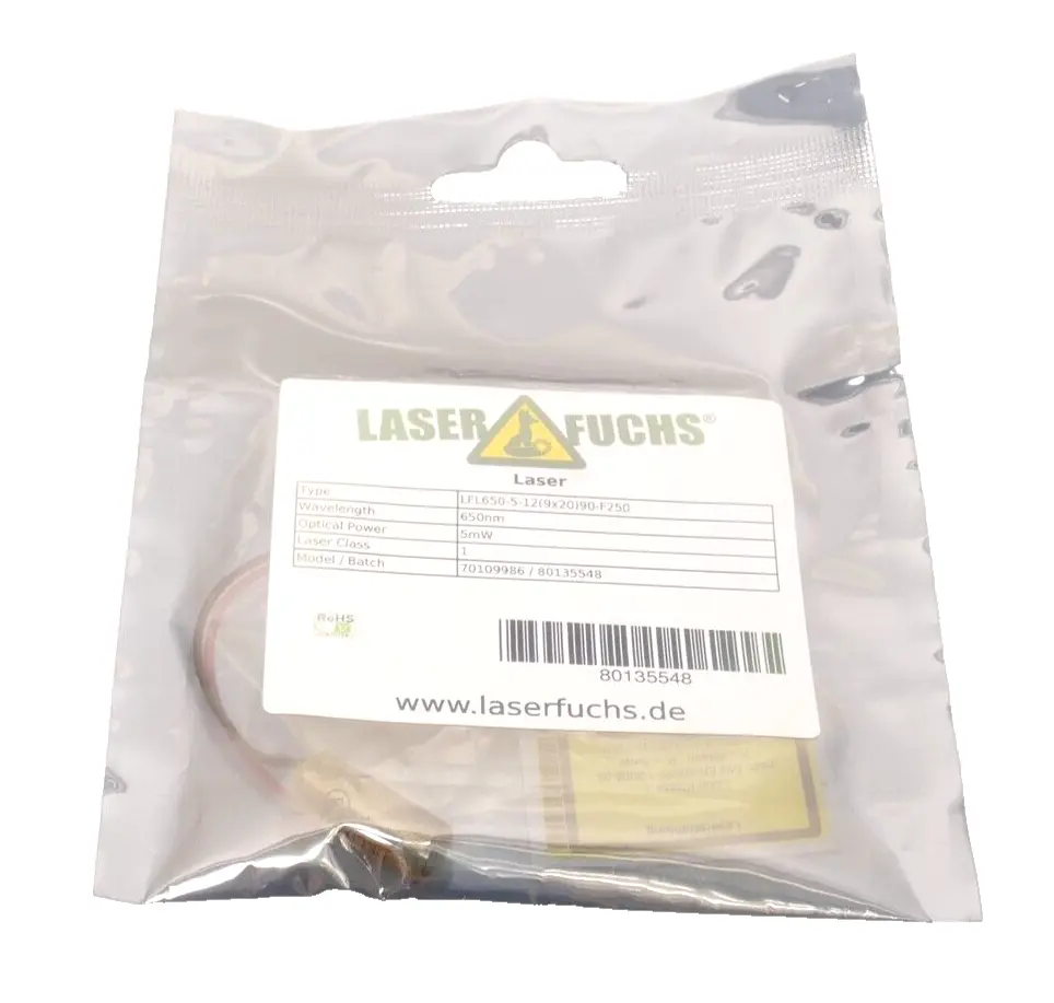 Laser Fuchs LFL650-5-12(9x20)90-F250 Linienlaser | 70109986/80135548
