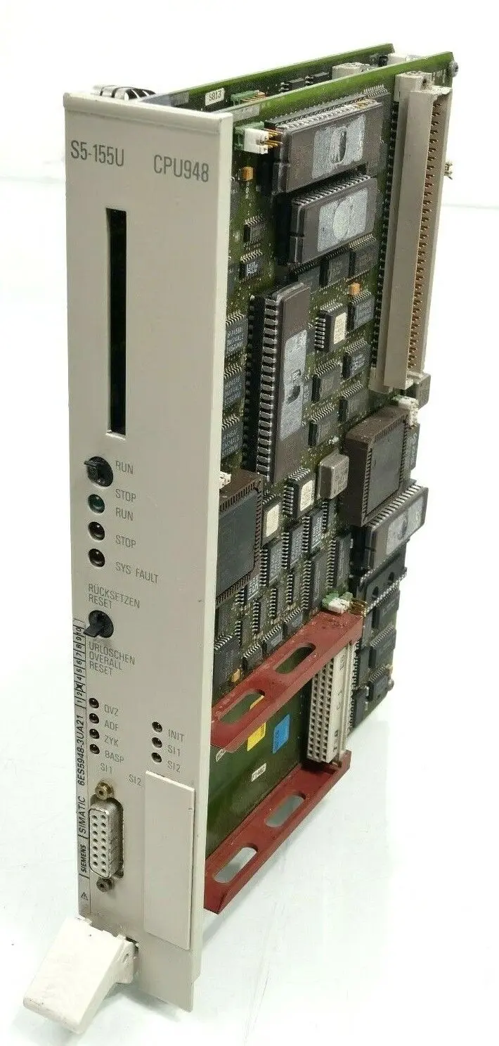 Produktfoto 1 von Siemens SIMATIC S5-155U CPU948 | 6ES5 948-3UA21 | E:03 | 6ES5948-3UA21