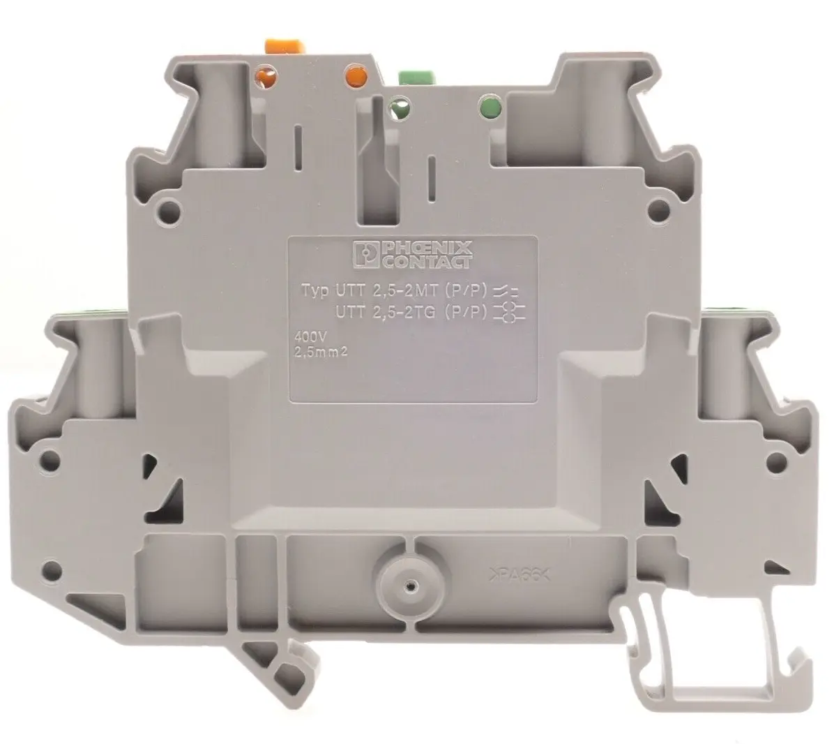 Produktfoto 1 von 6x Phoenix Contact 3044679 Messertrennklemme UTT 2,5-2MT