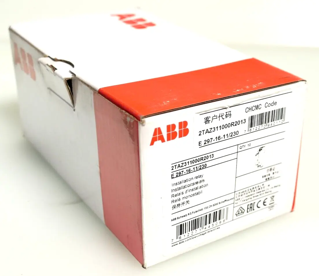 Produktfoto 1 von 10x ABB E 297-16-11/230  Installationsrelais | 2TAZ311000R2013
