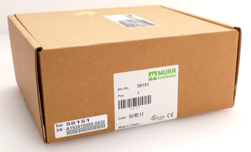 Produktfoto 1 von Murr Elektronik TREE 4TX Metall Unmanaged Switch 4 Ports | 58151