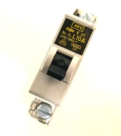 Produktfoto 1 von 5x AEG Elfa E 21 Leitungsschutzschalter | 15-L10A