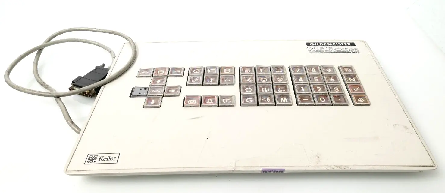 R&S Keller Bedienpanel Gildemeister N.E.F. drehen plus