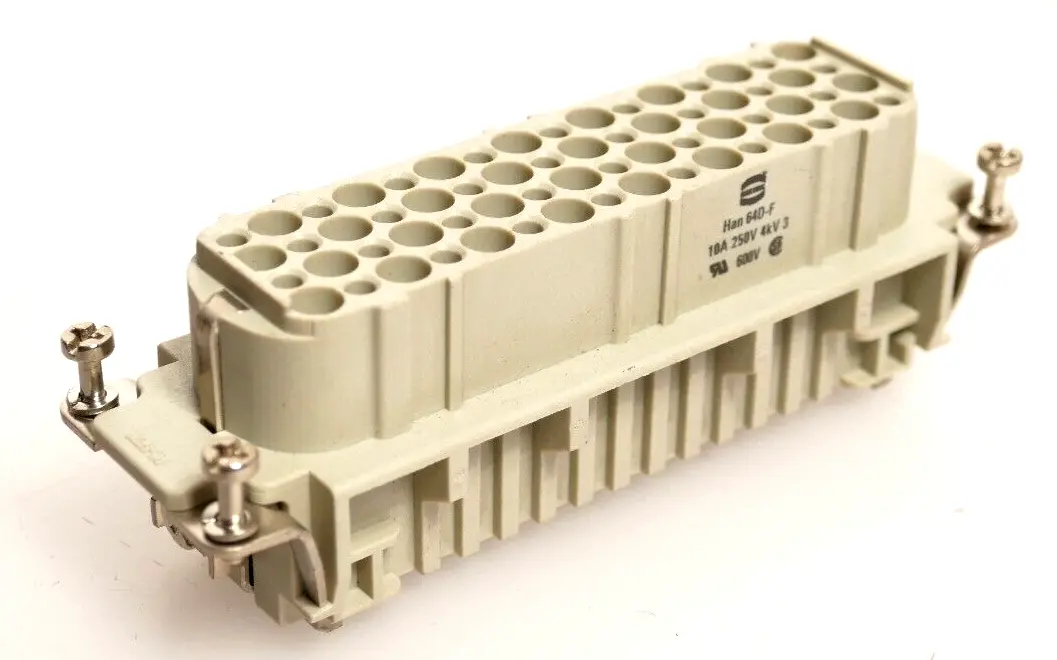 Produktfoto 1 von Harting Buchseneinsatz 10A 250V | Han 64D-F