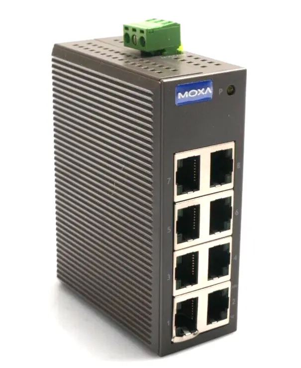 Produktfoto 1 von Moxa 8-port entry-level unmanaged Ethernet Switch | Rev. 1.0 | EDS-208