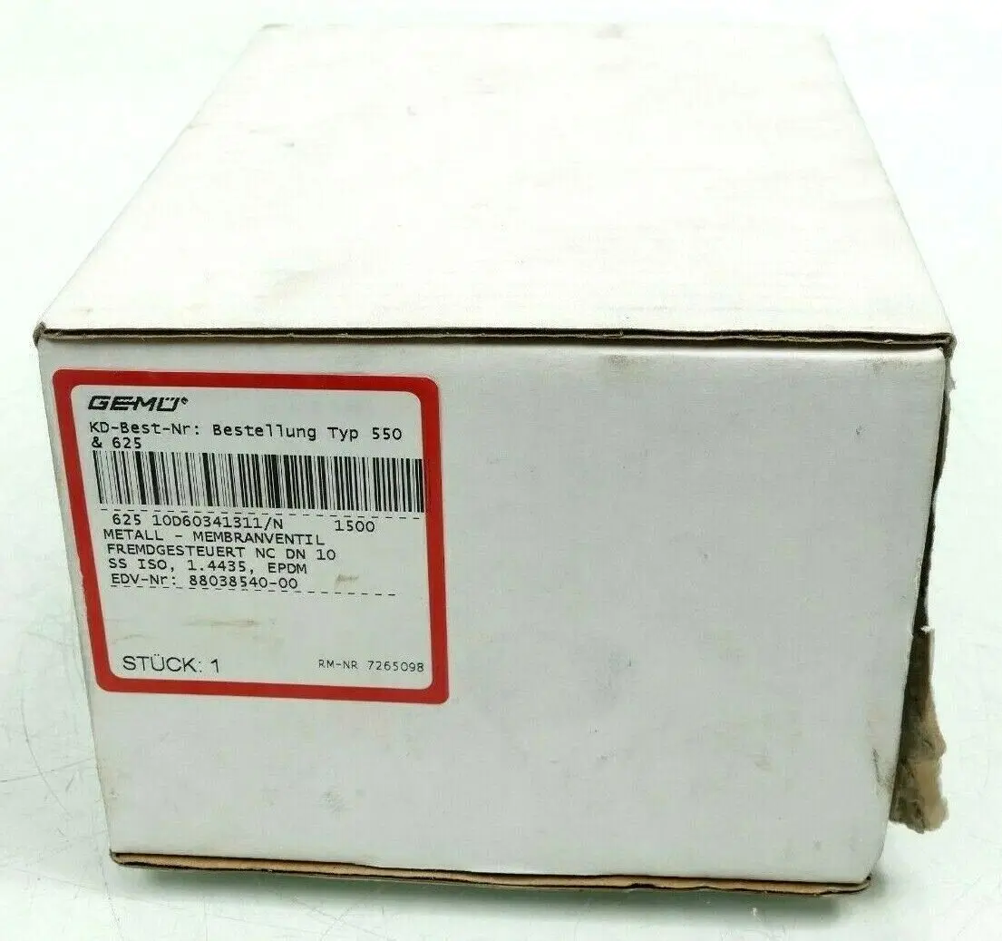Produktfoto 1 von Gemü Metall-Membranventil 625 10D60341311/N 1500