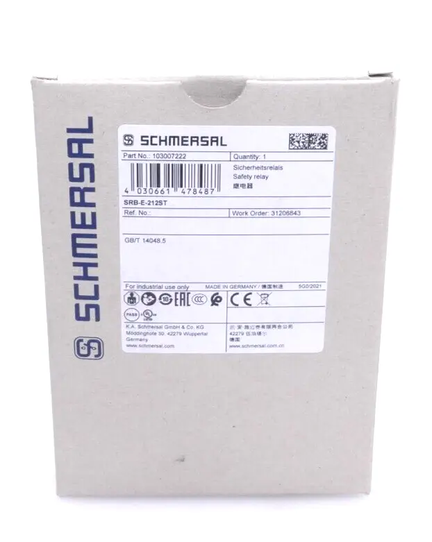 Schmersal Sicherheitsrelais SRB-E-212ST | 103007222