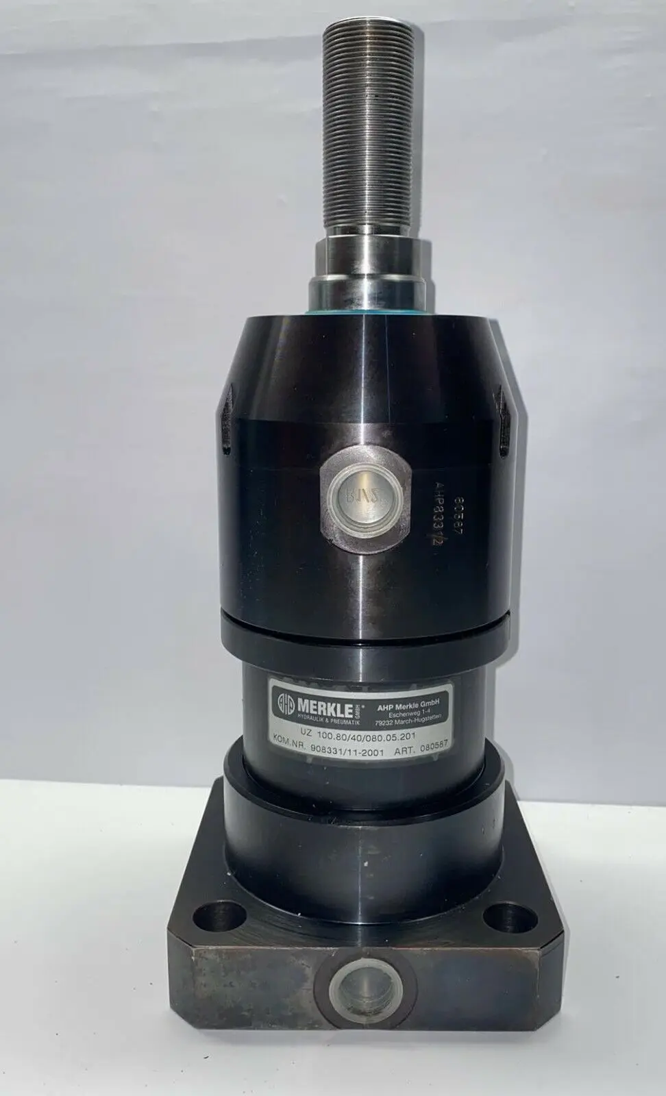 Merkle UZ 100.80/40/080.05.201 Zylinder Hydraulikzylinder