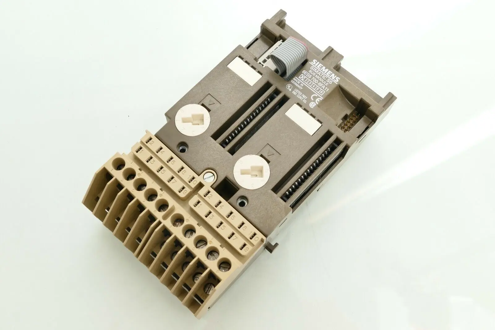 Produktfoto 1 von 2x Siemens SIMATIC S5 Busmodul 6ES5 700-8FA11 | E:02 | 6ES5700-8FA11