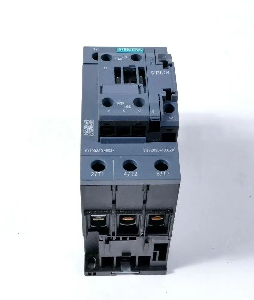 Produktfoto 1 von Siemens SIRIUS Leistungsschütz 3RT2 035-1AG20 | E:03 | 3RT2035-1AG20