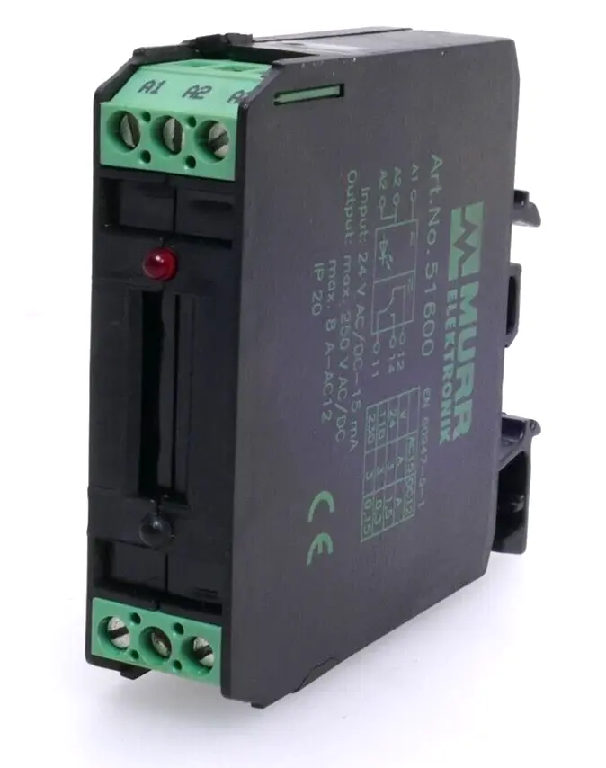 Produktfoto 1 von Murr Elektronik RMI 24V AC/DC Ausgangsrelais | 51600