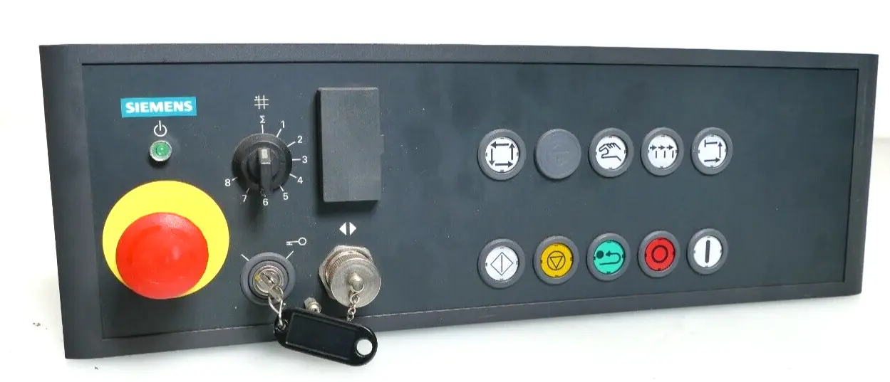Produktfoto 1 von SIEMENS Push Botton Panel PP012-S | GB602-OP43G-H880-A1 | AS:00 + Schlüssel