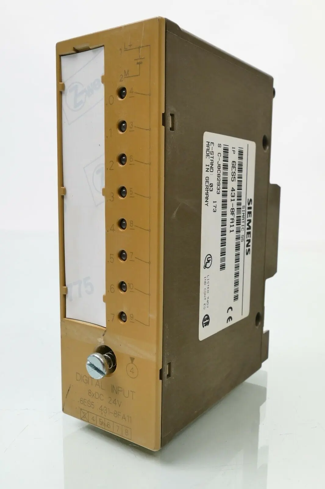 Produktfoto 1 von Siemens SIMATIC S5 Digitaleingabe 6ES5 431-8FA11 | E:03 | 6ES5431-8FA11