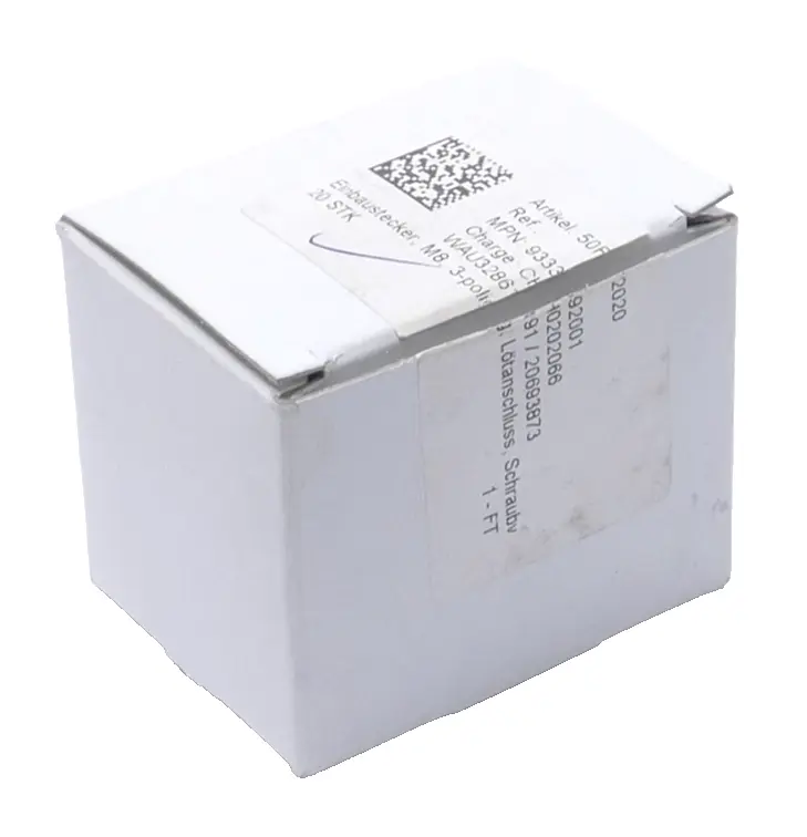 Produktfoto 1 von 20x Bürklin M8 Einbaustecker 50F2020 | 933392001