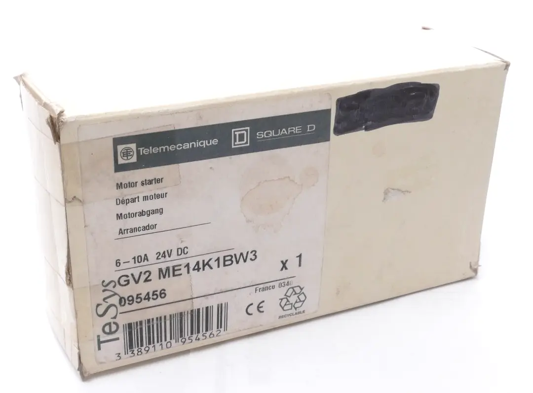 Produktfoto 1 von Telemecanique TeSys GV2 ME14K1BW3 Direktstarter 6-10A GV2ME14K1BW3 | 095456