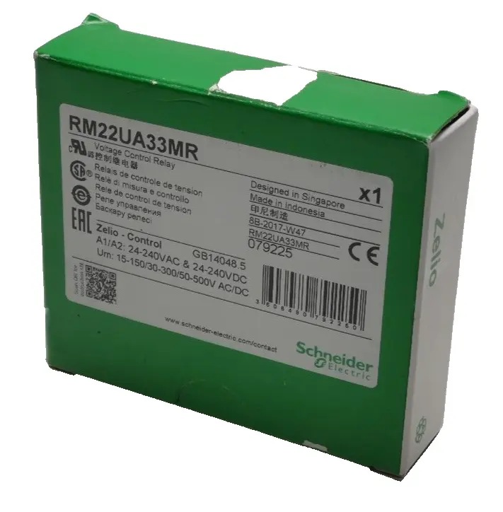 Produktfoto 1 von Schneider Electric Zelio-Control Überwachungsrelais RM22UA33MR | 079225