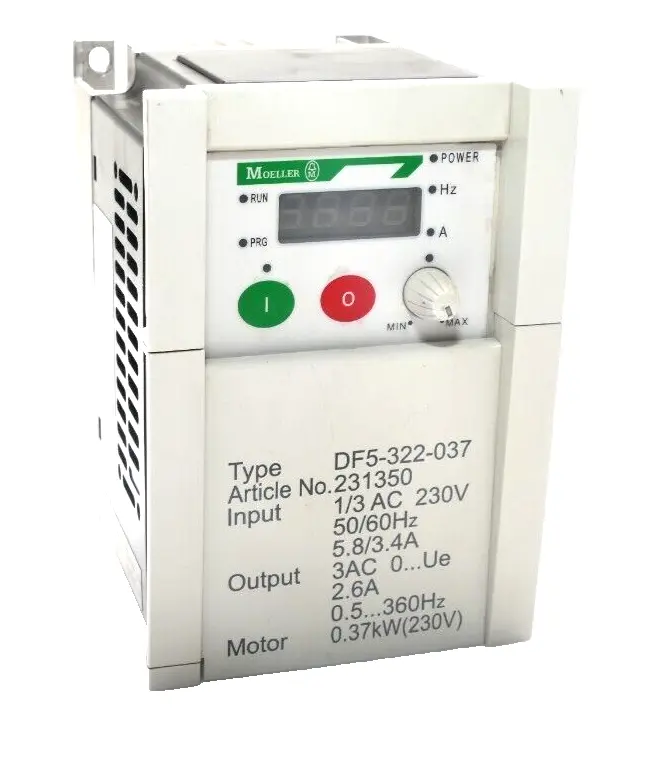 Produktfoto 1 von Moeller Frequenzumrichter DF5-322-037 | 231350