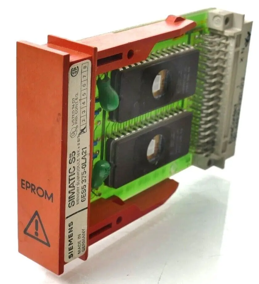 Produktfoto 1 von Siemens SIMATIC S5 EPROM Memory Submodule 6ES5 375-0LA21 | E:01 | 6ES5375-0LA21