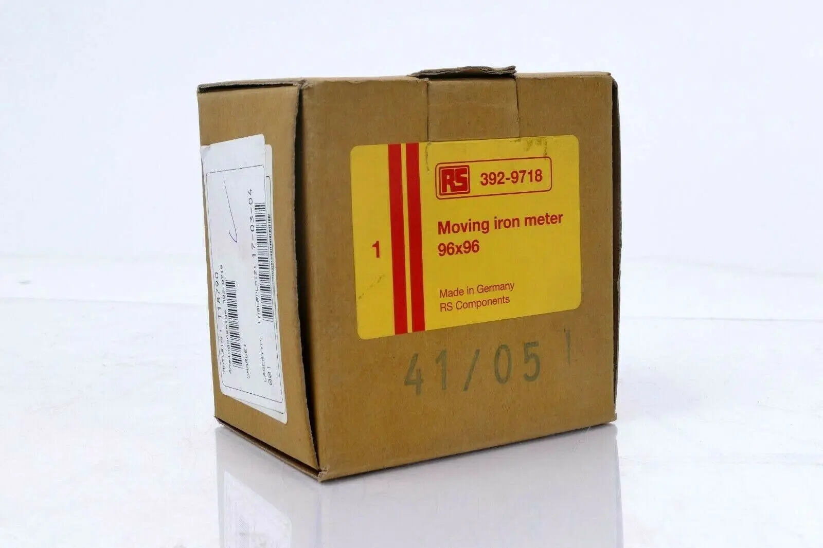 Produktfoto 1 von Gilgen Müller & Weigert GMW Amperemeter 200A AC 92x92x53mm | 9651010020