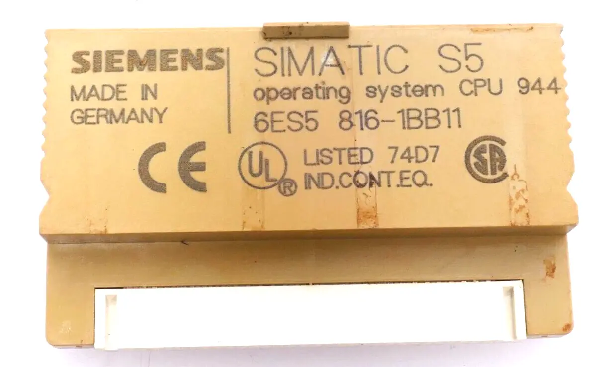 Produktfoto 1 von Siemens Simatic S5 Operating System 6ES5 816-1BB11 | E:04 | 6ES5816-1BB11
