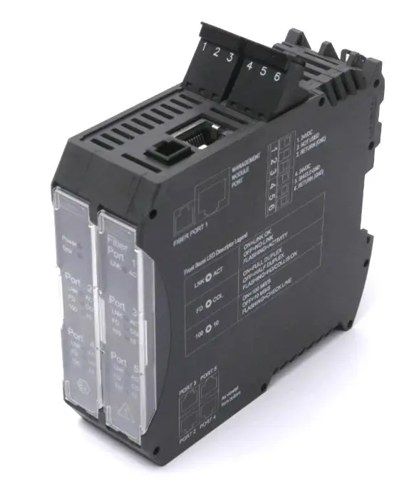 Produktfoto 1 von Emerson Single Port Fiber Switch | Rev. E | KJ1710X1-BA1