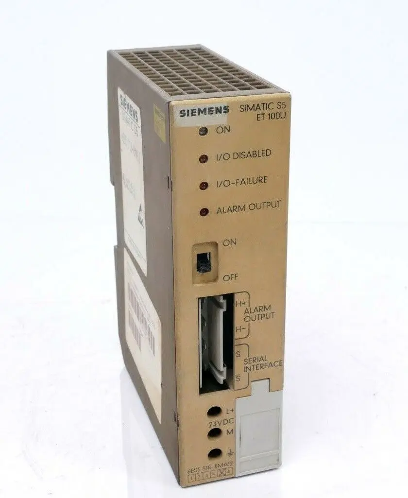 Produktfoto 1 von Siemens SIMATIC S5 ET100U Anschaltung 6ES5 318-8MA12 | E:05 | 6ES5318-8MA12