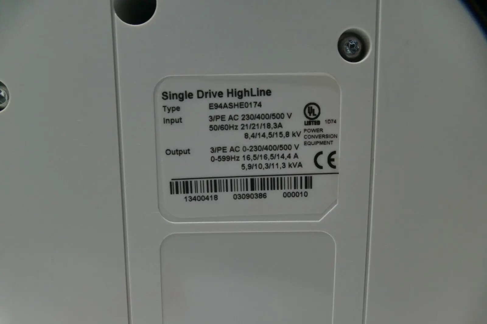 Produktfoto 1 von Lenze Single Drive HighLine | 13400418 + Netzteil E94AZMS0184 | E94ASHE0174