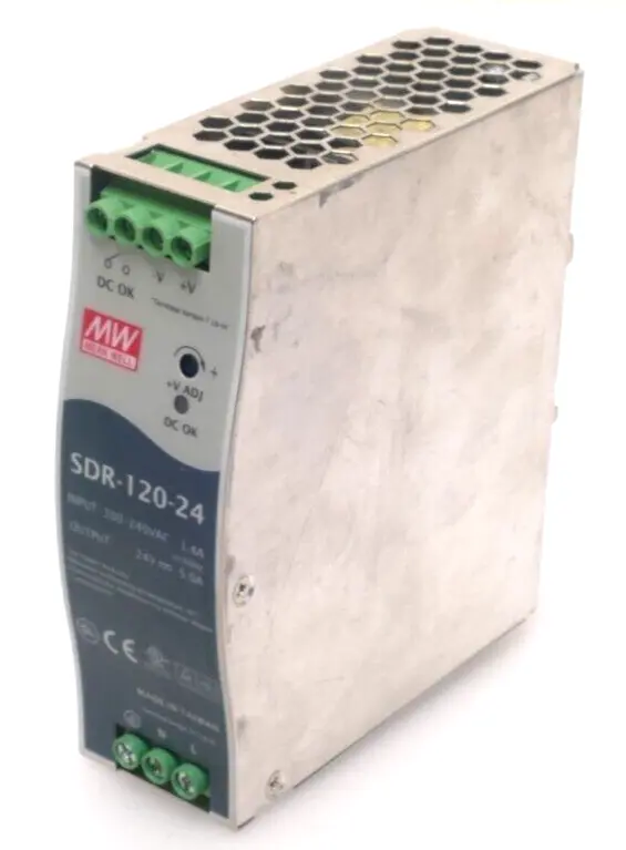 Produktfoto 1 von Mean Well Hutschienen-Netzteil SDR12024 | SDR-120-24