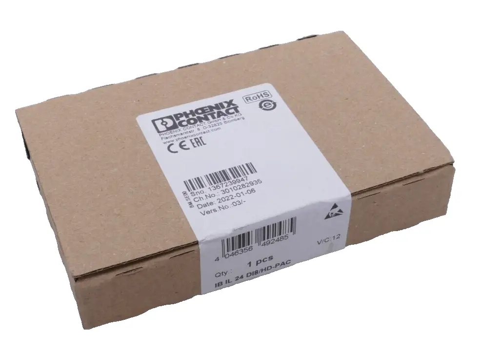 Produktfoto 1 von Phoenix Contact 27 00 17 3 | IB IL 24 DI8/HD-PAC | 2700173