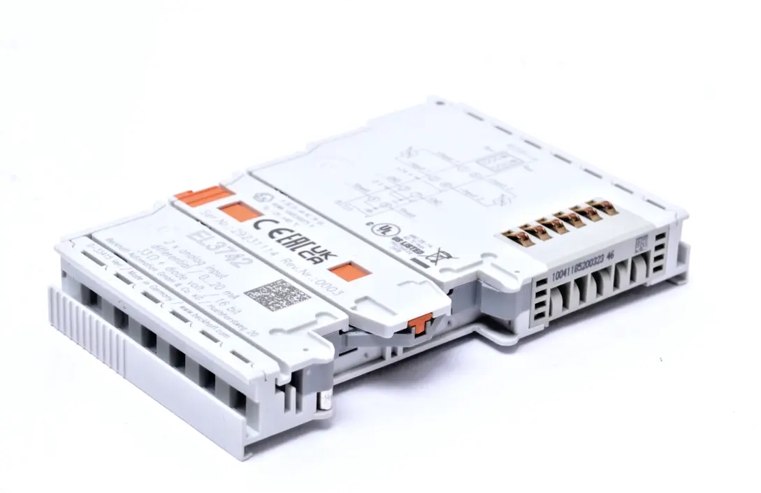 Produktfoto 1 von Beckhoff EtherCAT-Klemme 2-Kanal-Analog-Eingang | EL3742
