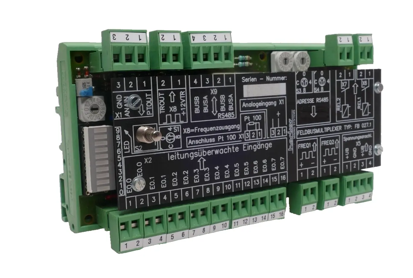 Produktfoto 1 von Phoenix Contact / Becker Electronics Übergabemodul UMK-SE 11,25-1 | FB 027.1