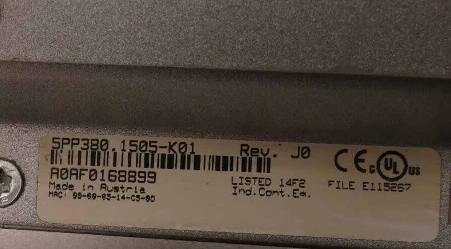 Produktfoto 1 von B&R Power Panel | Rev. J0 | 5PP380.1505-K01