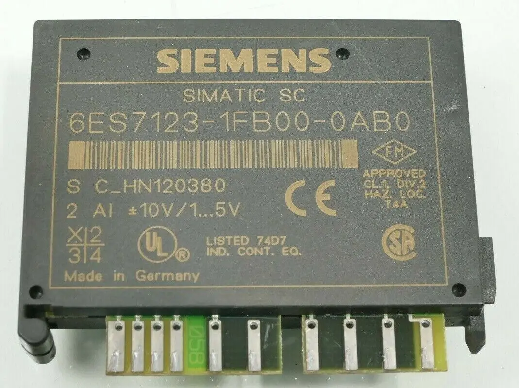 Produktfoto 1 von Siemens Simatic SC 6ES7 123-1FB00-0AB0 | E:01 | 6ES7123-1FB00-0AB0