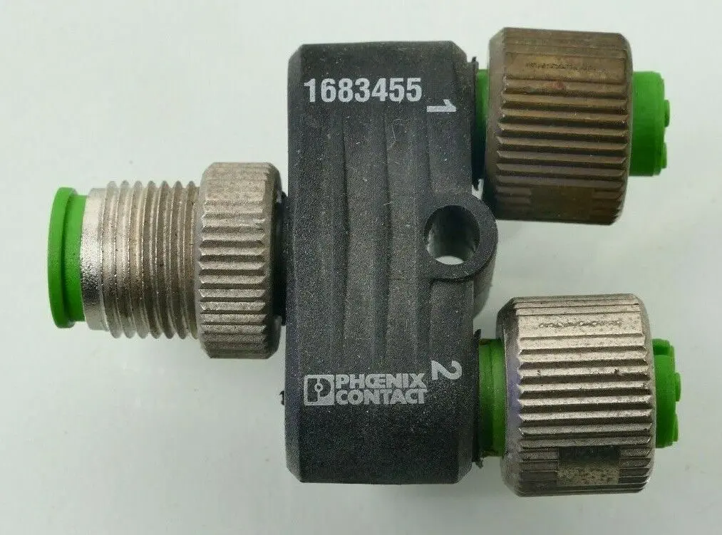 Produktfoto 1 von Phoenix Contact Y-Verteiler 16 83 45 5  | SAC-3P-M12Y/2XM12FS PE | 1683455