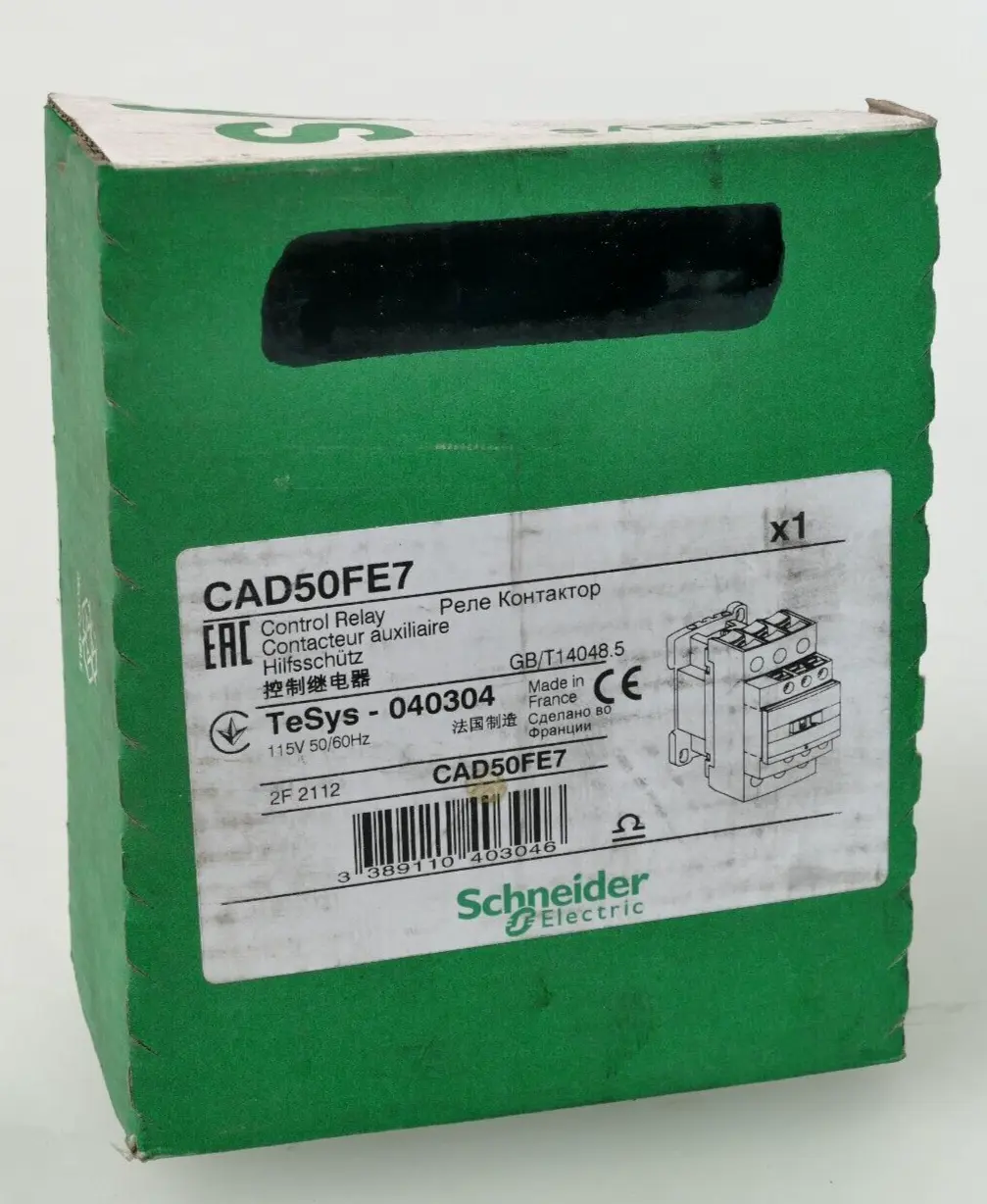 Produktfoto 1 von Schneider Electric TeSys CAD 50FE7 Control Hilfsschütz CAD50FE7 | 040304
