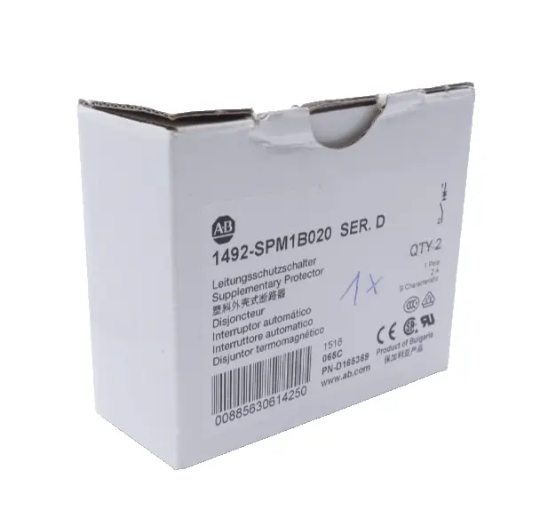 Produktfoto 1 von Allen-Bradley Leistungsschalter | Ser. D | 1492-SPM1B020