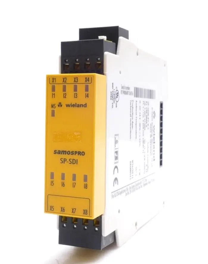 Produktfoto 1 von Wieland samosPRO Safety Controller SP-SDI8-P1-K-C | R1.190.0060.0