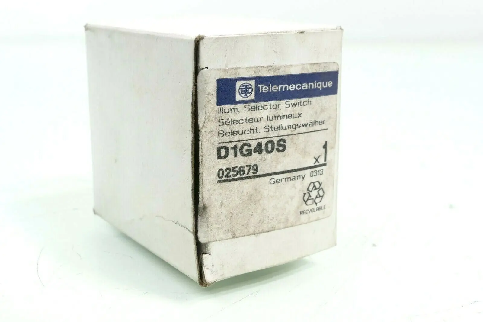 Produktfoto 1 von Telemecanique Bel. Stellungswähler D1G40S | 025679