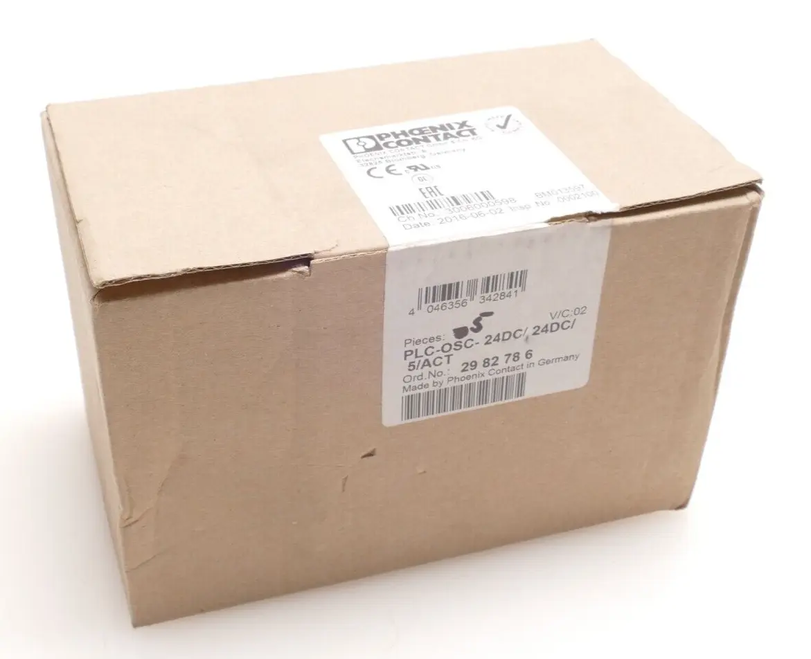 Produktfoto 1 von 5x Phoenix Contact 2982786 Halbleiter-Interface Modul PLC-OSC-24DC/24DC/5/ACT