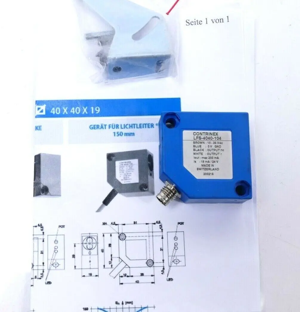 Produktfoto 1 von CONTRINEX photoelectric switch LFS-4040-104 LFS-4040-104