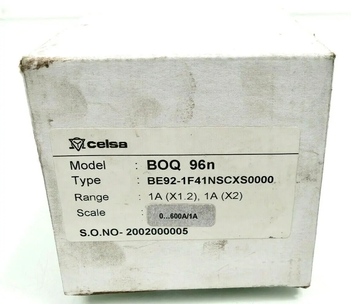 Produktfoto 1 von CELSA | Stromhöchstwertmesser | BOQ 96n | BE92-F41NSCXS0000
